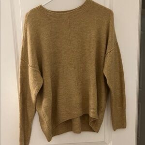 Vince Camuto Camel Crew Neck Sweater